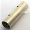 Adattatore xlr adm hy4847 adattatore in metallo: spina xlr 3 poli -> spina xlr 3 poli